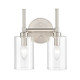 Millennium - 9922-BN - Two Light Vanity - Chastine - Brushed Nickel
