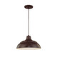 Millennium - RWHC14-ABR - One Light Pendant - R Series - Architectural Bronze