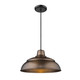 Millennium - RWHC14-NC - One Light Pendant - R Series - Natural Copper