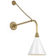 manufacturer_finish:Hand-Rubbed Antique Brass|manufacturer_glass:9 White Conical Savannah Shade