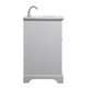 Americana Single Bathroom Vanity in grey (173-VF15032GR)
