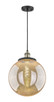 Innovations - 201C-BAB-G208-14 - One Light Mini Pendant - Franklin Restoration - Black Antique Brass
