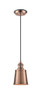 Innovations - 201CBP-ACBK-M9-AC - One Light Mini Pendant - Franklin Restoration - Antique Copper