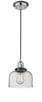 Innovations - 201CBP-PNBK-G74 - One Light Mini Pendant - Franklin Restoration - Polished Nickel