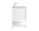aubrey Single Bathroom Vanity in White (173-VF16042WH)