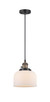 manufacturer_finish:Black Antique Brass|manufacturer_glass:Matte White|light_output:220.00lm|color_temperature:2200K|cri:99