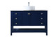 Elegant Lighting - VF16248BL - Vessel Sink Bathroom Vanity - Ralph - Blue