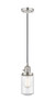 Innovations - 201CSW-PN-G314-LED - LED Mini Pendant - Franklin Restoration - Polished Nickel