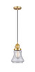 Innovations - 201CSW-SG-G194 - One Light Mini Pendant - Franklin Restoration - Satin Gold