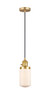 Innovations - 201CSW-SG-G311-LED - LED Mini Pendant - Franklin Restoration - Satin Gold