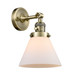 manufacturer_finish:Antique Brass|manufacturer_glass:Matte White|light_output:220.00lm|color_temperature:2200K|cri:99