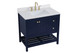 Theo Bathroom Vanity Set (VF16436BL-BS)