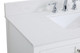 Theo Bathroom Vanity Set in White (173-VF16442WH-BS)