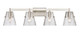 Z-Lite - 1101-4V-BN - Four Light Vanity - Analia - Brushed Nickel