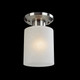 Z-Lite - 152F-1 - One Light Flush Mount - Cobalt - Brushed Nickel