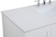 Theo Single Bathroom Vanity in White (173-VF16448WH)