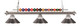 Z-Lite - 170BN-RBN - Three Light Billiard - Shark - Brushed Nickel