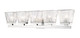 Z-Lite - 1936-5V-CH - Five Light Vanity - Astor - Chrome