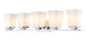 Z-Lite - 1939-5V-CH - Five Light Vanity - Darcy - Chrome