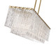 Glacier Five Light Linear Chandelier (1943-42L-MGLD)