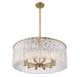 Glacier Ten Light Chandelier (1943P26-MGLD)