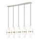 Z-Lite - 1946P-5L-BN - Five Light Linear Chandelier - Cayden - Brushed Nickel