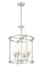 Katerina Four Light Chandelier (1950-4C-BN)