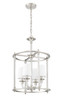 Katerina Four Light Chandelier (1950-4C-BN)