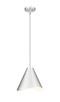 Z-Lite - 1952P12-BN - One Light Pendant - Aria - Brushed Nickel