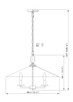Rialto Five Light Pendant (1953-22SPT)