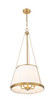 Madeline Five Light Pendant (1954P18-MGLD)