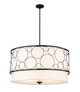 Z-Lite - 197-32MB - Five Light Chandelier - Kendall - Matte Black