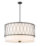 Z-Lite - 198-32MB - Five Light Pendant - Dalton - Matte Black