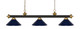Z-Lite - 200-3BRZ+SG-MNB - Three Light Billiard - Riviera - Bronze + Satin Gold