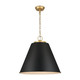 ELK Home - 68165/3 - Three Light Pendant - Vellus - Matte Black