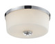 Z-Lite - 225F3 - Three Light Flush Mount - Lamina - Chrome