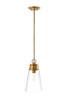 Z-Lite - 2300P8-RB - One Light Pendant - Wentworth - Rubbed Brass