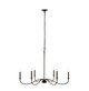 Z-Lite - 2301-42MB - Six Light Chandelier - Arrington - Matte Black