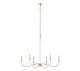 Z-Lite - 2301-42PN - Six Light Chandelier - Arrington - Polished Nickel