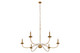 Arrington Six Light Chandelier (2301-42RB)