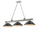 Z-Lite - 2306-3BN-SMB - Three Light Billiard - Cordon - Brushed Nickel