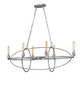 Z-Lite - 3000-6OS - Six Light Chandelier - Persis - Old Silver Z-Lite - 3000-6OS - Six Light Chandelier - Persis - Old Silver