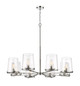 Z-Lite - 3032-8PN - Eight Light Chandelier - Callista - Polished Nickel