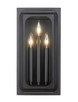 Easton Three Light Wall Sconce (3038-3S-MB)
