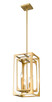 Easton Four Light Chandelier (3038-4RB)