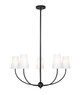 Z-Lite - 3040-32MB - Five Light Chandelier - Shannon - Matte Black