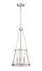 Z-Lite - 341P12-BN - Three Light Pendant - Prescott - Brushed Nickel