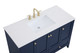 Sommerville Single Bathroom Vanity in Blue (173-VF18048BL)