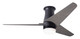 Modern Fan Co - VEL-FM-DB-48-GY-853-CC - 48Ceiling Fan - Velo Flush DC - Dark Bronze