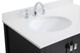 Irene Bathroom Vanity Set (VF18836BK-BS)